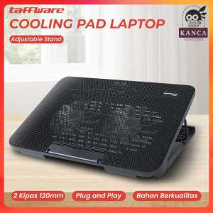 Taffware Cooling Pad Laptop Stand 2 Kipas 120mm 17Inch - N99