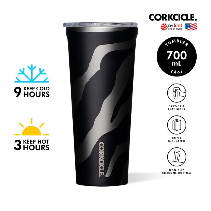CORKCICLE แก้วสแตนเลส เก็บความเย็นได้นาน 9 ชม. เก็บความร้อนได้ 3 ชม.