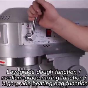 ArcticBreeze Multifunctional Dough Mixer Cream Filling Machine Vertical Mixer Planetary Mixing Commercial Stainless Steel Bowl High Capacity