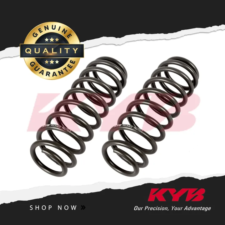 KYB KAYABA (4pcs) K-Flex Lowering Spring for Mitsubishi Mirage 2012 ...