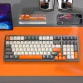 K8 Wireless Mechanical Keyboard Three Modes Gamer Keyboard 100 Keys BT/2.4Ghz /Type-C Wired Silent Typing for PC Laptop. 