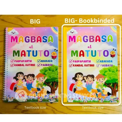 Magbasa At Matuto With PVC Cover | Filipino ABCs to Zs: A Comprehensive Reading Adventure Book for Kids Abakada Pagpapantig Kambal Kambal Katinig Pagsasanay sa Pagbasa for Kinder Grade 1 Toddler
