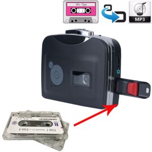 Ezcap230 Audio Capture Card Walkman MP3 Music Player Cassette Tape To MP3 Recorder To USB Flash Disk