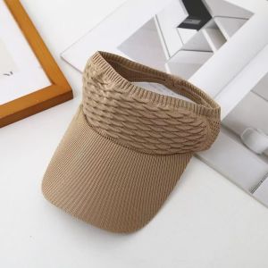 Summer Ponytail Baseball Caps Women Empty Top Tennis Golf Hats Outdoor Sun Visor Hat