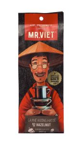 Mr. Viet Hazelnut Ground Coffee 250g - Authentic Hazelnut Taste Bold Flavor