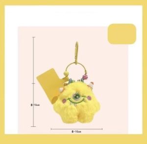 Boneka Gantungan Kunci - Ganci Monster - Gantungan HP - Tas - Keychain- Bag Charm
