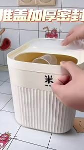 Rice Bucket Household Insect-proof Moisture-proof Sealed 2025 New Flour Storage Canister Grain Flour Storage Rice Container [ Free Shipping ]