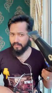 Hair Dryer High Power Blue Light Hair Care Scented