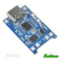 Modul Charger TP4056 Ces Baterai 18650 Dengan Proteksi Tipe USB Type C ...