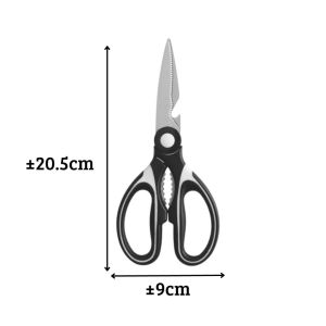 Gunting Dapur Serbaguna / Alat Pemotong Ayam Sayur Ikan Daging / Kitchen Scissors - GP Mall