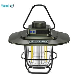 LED Emergency Light Waterproof Retro Decorative Hanging Lights Type-c Charging with Hook for Outdoor Equipment [Vodool Official Center]