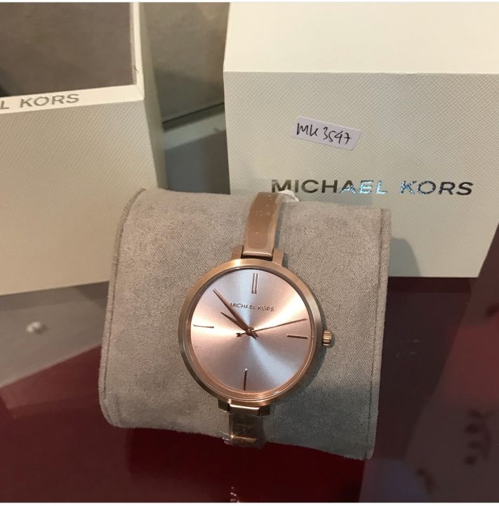 Michael Kors MK3547 Jaryn Stainless Steel Rose Gold Tone Women s Watch With 1 Year Warranty For Mechanism Lazada PH