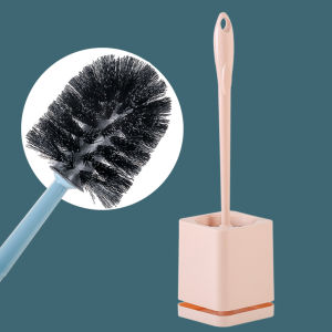 mumuso แปรงขัดชักโครก Toilet brush ไม้ขัดห้องน้ำ แปรงขัดโถส้วมพร้อมที่วางแปรง แบบติดผนัง แปรงล้างห้องน้ำ ที่ขัดห้องน้ำ ที่ขัดส้วม มี 5 สี