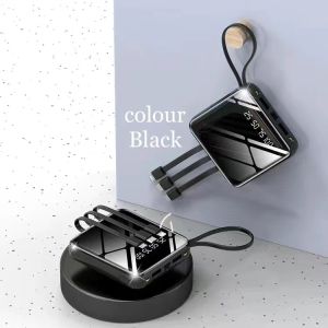 🎇[SG STOCK]✨Fast Charging Power Bank Portable With3/ 4 Wires Mini Fast Charging 2000mAh Portable Charger