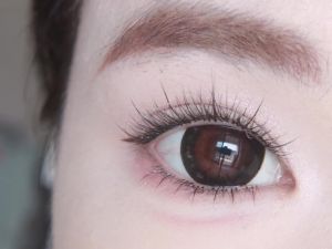 Grade [0.00~-4.00] EYESHARE 1 pair NEW*BIGEYE BLACK Natural contact es with Grade 14.5mm 6 months