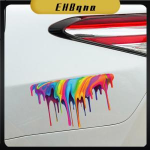 EHBqna สติกเกอร์ไวนิลติดรถยนต์ลายกราฟฟิตีสีรุ้งสำหรับรูปลอกติดรถบรรทุกตัวถังเชื้อเพลิงรถตู้หน้าต่าง