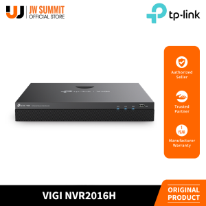 TP-Link VIGI NVR2016H Plug & Play 16 Channel Simultaneous Playback Network Video Recorder