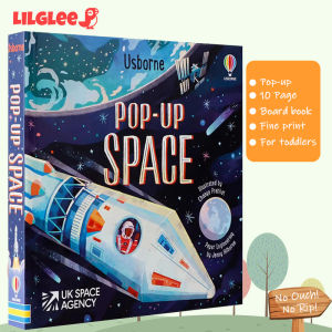 LILGLEE usborne pop up Space 3D Flap English Picture Book Book for Children Childrens Picture Board Book
