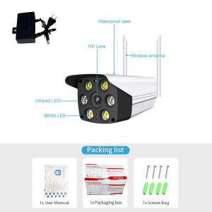 V380 Pro K6 Pro CCTV Camera HD 8MP Night Vision Two-Way Audio Home Monitor Wireless Outdoor Camera