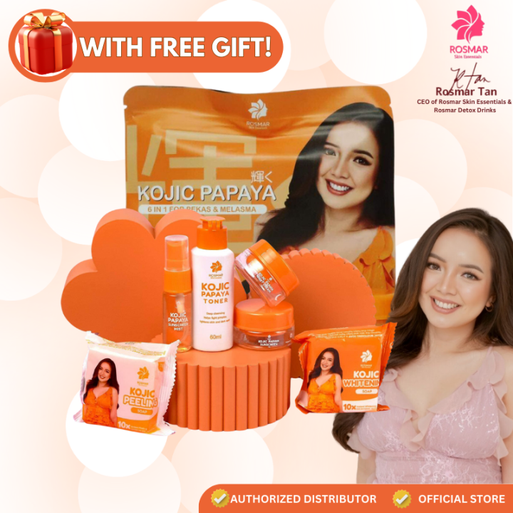ROSMAR All New 6in1 KOJIC PAPAYA for Pekas and Melasma BEAUTY DEPOT
