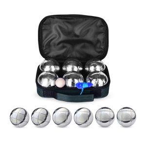 พร้อมส่ง ที่ออกกําลังกาย เปตอง 1 ชุด 6 ลูก และเชือกวัดระยะ Petaque ball  แก่นเปตอง ลูกเปตอง etaque ballthreads BOULES