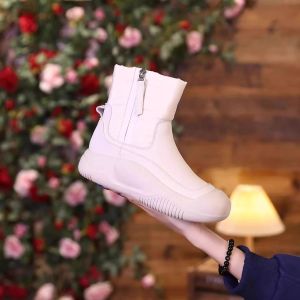 Snow Boots for Women 2024 Cotton Shoes Winter Plush and Thick Womens Shoes anti Slip and Warm Cotton Shoes Snow Boots