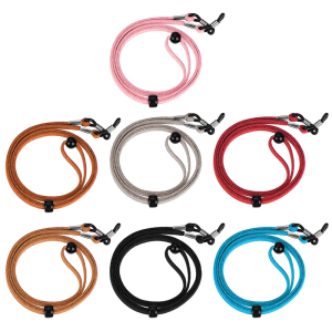 สายรัดแว่นตาที่ทำจากหนังปรับได้แว่นกันแดดสายโซ่เชือกเหมาะสำหรับเด็กและผู้ใหญ่