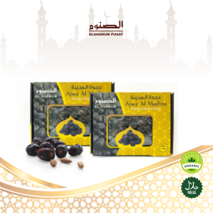 Kurma Ajwa al-Madina 500gr / Kurma nabi /Ajwa Original  / Sunnah Rosul / arab saudi
