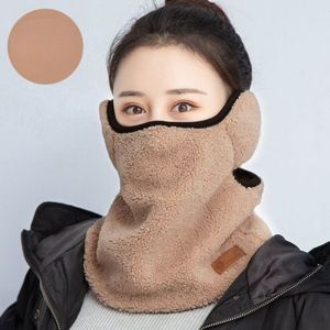 THANKSKY Ngoài trời Ấm Sang trọng Earmuff Cổ Ấm Hơn Windproof Phụ nữ Khăn Đi xe đạp Khăn Cổ Ống SCARF Mùa đông Cổ Nạ