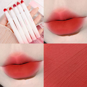 Matte nhung màu hồng son bóng bút mềm không thấm nước Nude Son kem kem kéo dài không dính cup má môi tint