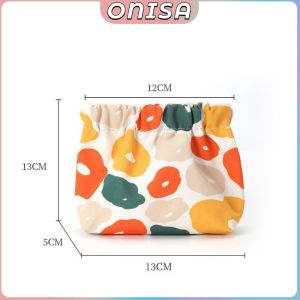 Onisa Mini Lipstick Bag Fashion Printed Makeup Pouch Small Storage Bags Waterproof Coin Purse Carry-on Bag