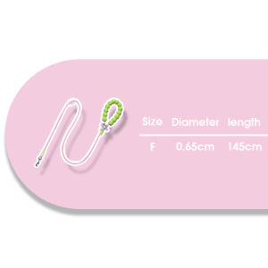 BORORO Pet Leash Floral Design Comfort Foam Handle Alloy Lock Lightweight Polyester Rope for Dogs