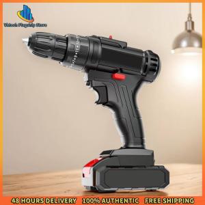 【Clearance sale processing】 Electric Drill Driver for Woodworking and Home Renovation Rechargeable Cordless Power Tool with Adjustable Clutch and Lightweight Body