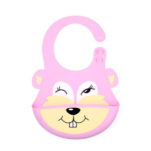 slabber bayi Waterproof /slaber bayi / Celemek Makan Bayi full Silikon B297
