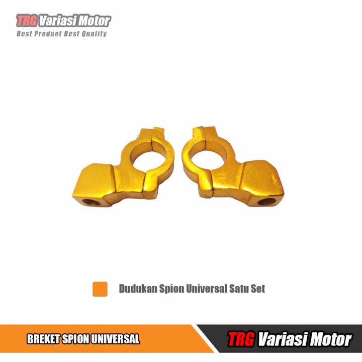 Breket%20Spion%20Dudukan%20Spion%20Universal%20CNC%20TRG%20Satu%20Set%20Untuk%20Motor%20Beat%20Street%20Scoopy%20Vixion%20Dll%20-%20Image%207