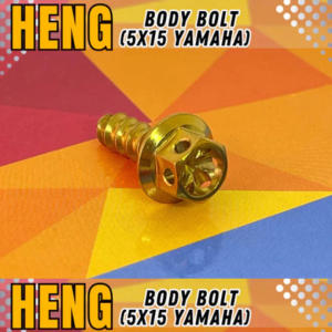 1PC HENG BODYBOLTS SCREW FLOWER TYPE FOR MOTORCYCLE ACCESSORIES