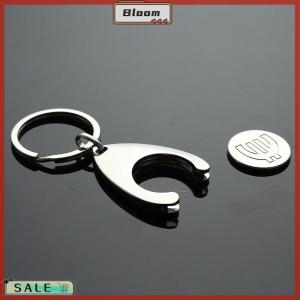 Follow Get New[Bloom Z] Keychain Shopping Cart Pluggable Design Key Chain for Car Key Ring Holders