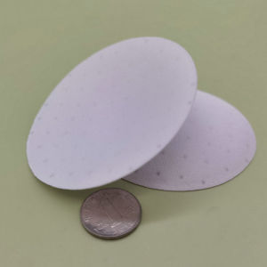 1 Pair Teenager Kid Bra Pads Inserts Cups Breathable Removable Bra Replacement Insert (Round Shape)