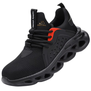 Miss Chang Steel toe shoes safety shoes anti-smashing and anti-piercing mens and womens shoes