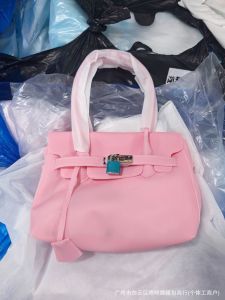 Korean-style small size Jelly Firkin Gel bag Kiiikiii Same style jelly bag handbag shoulder bag bag