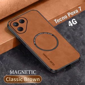 Case For Tecno Pova 7 Softcase Magsafe Casing Pelindung Back Cover