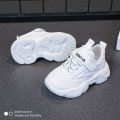 SENMA White Shoes For Kids Girls Korean Shoes Fashion Rubber Shoes Baby Shoes 1 To 5 Years Old. 