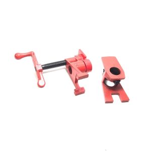 NARITA แคมป์ท่อ จับชิ้นงาน 6 หุน หัว-ท้าย แคมป์ท่อ 6 หุน ญี่ปุ่น pip clamp 3/4 งานเหล็กหล่อ แข็งแรง ปากกาอัดชิ้นงานงานหนัก แบบสอดท่อน้ํา-ขนาด 3/4