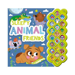 Sleepy Animal Friends 22 Buttons Sound Book To Read  (Hardcover)