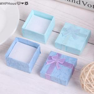 WP💓💛💖 10Pcs Set Jewelry Organizer Gift Box Necklace Earrings Ring Paper Packaging Box