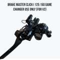 BRAKE MASTER CLICK 125 / CLICK 150 v2 Right Pump (GAME CHANGER)【Original+24hours delivery】COD. 