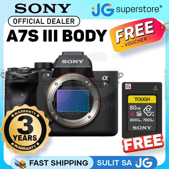 Sony Alpha A7S III Mirrorless Digital Camera Body E-Mount with