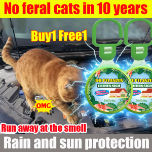 No feral cats in 10 years cat repellent gel Run away at the smell penghalau kucing berak halau kucing Add water for unlimited use Plant extraction is safe and non-toxic Harmless to pets cat repellent outdoor/Indoor All can be used 驱猫膏 驱猫神器
