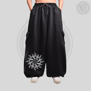 Celana Cargo Baggy Fleece Balon Pants Cargo baggy Salon Premium Bahan Katun flece Tebal Termurah Top Lokal Bandung 2025 Celana Gombrang Skena Size M L XL XXL