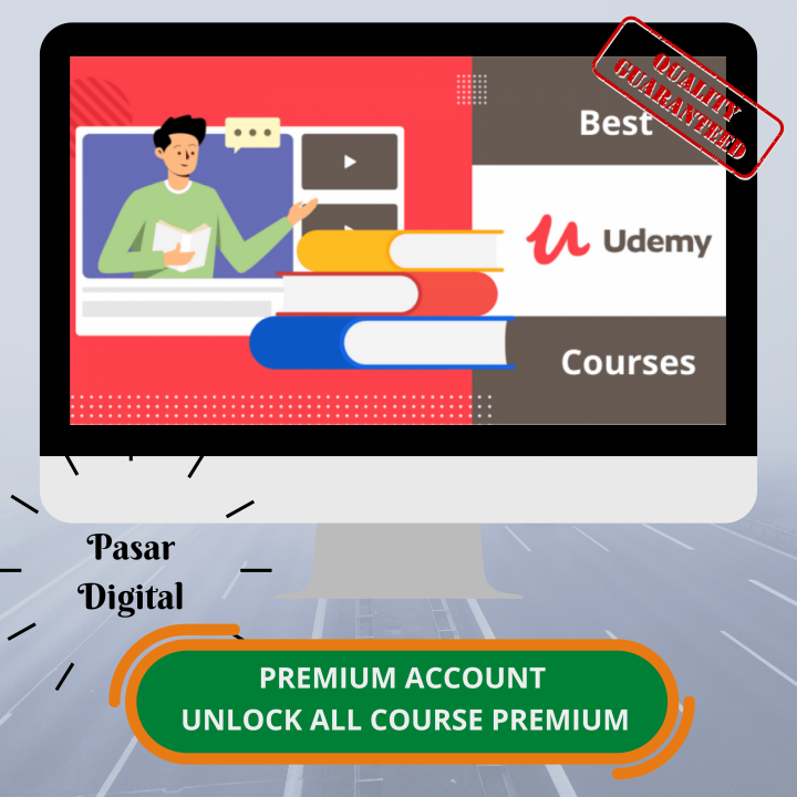 Udemy Premium Account Akses Semua Course di My Learning Account Kami dan Masa Aktif 1 Tahun Pemakaian
